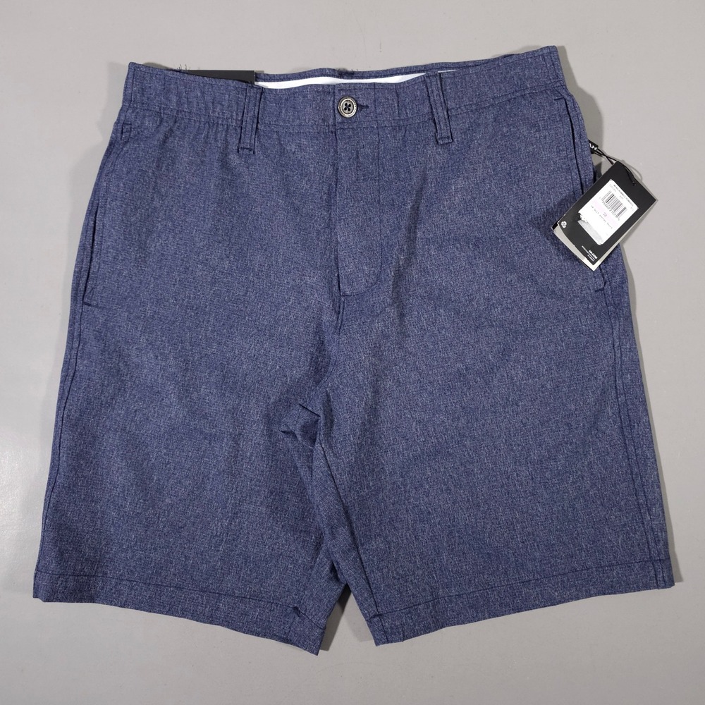 Under Armour Golf Vented Shorts Mens 32 Navy UA Storm Water Repellent 1377359 - Picture 1 of 8